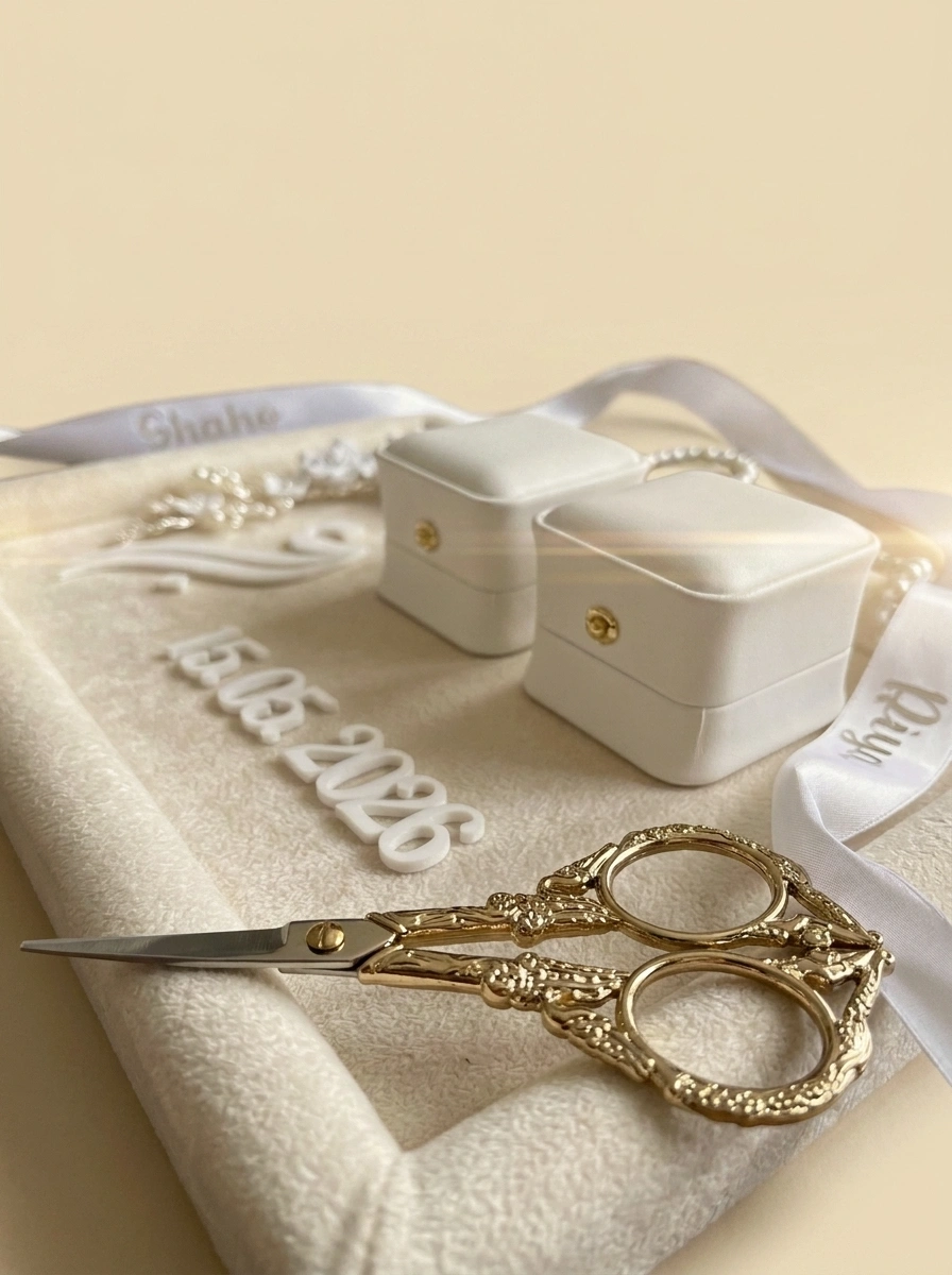 velvet wedding ring box