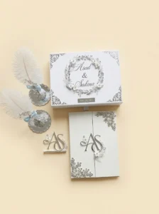 Personalized Marriage Contract Gift Box - Leather Keepsake