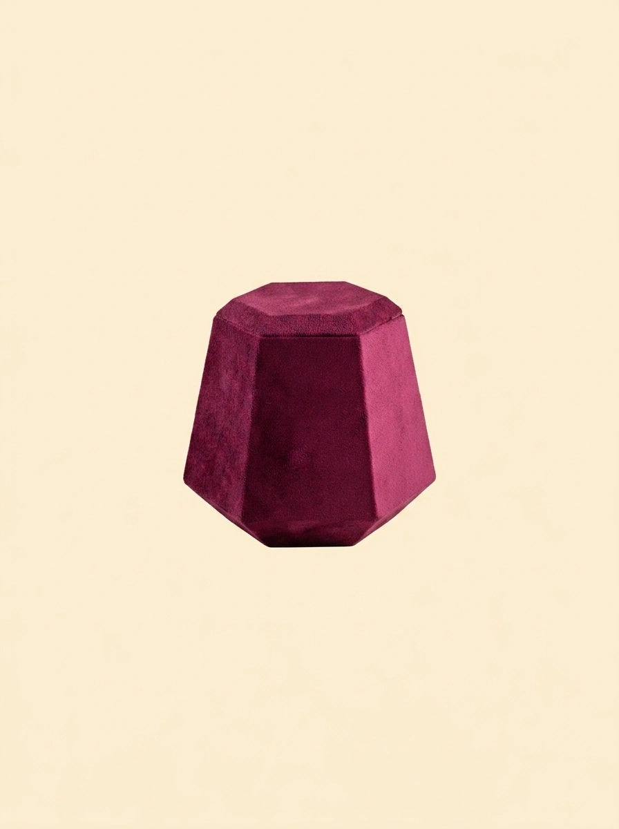 Luxury Incense Burner Gift Box in Royal Burgundy