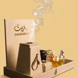 Wedding Ring in Box - Handcrafted Bespoke Zaghareet Keepsake
