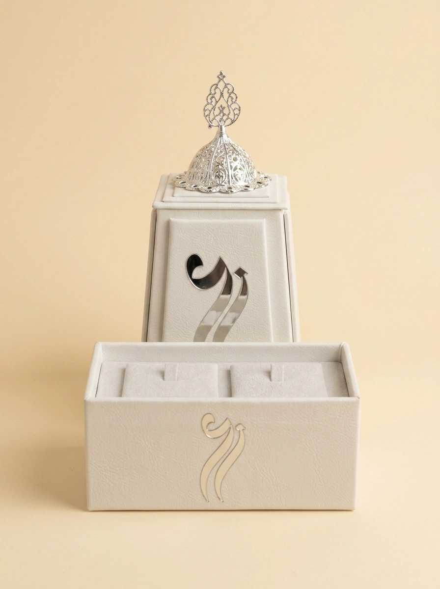 Fingerprint Marriage Contract Set with Incense Burner