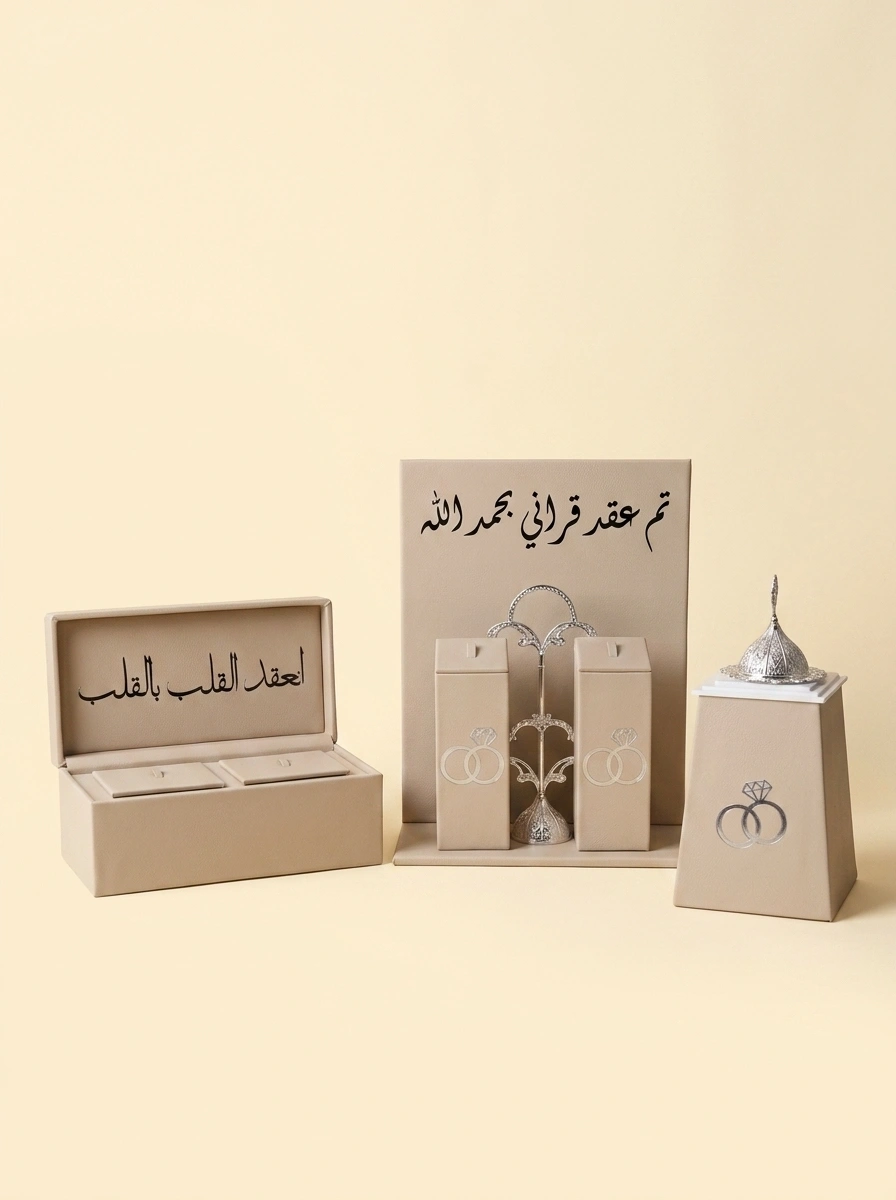 Marriage Contract Gift Box - Alhamdulillah Nikah Keepsake