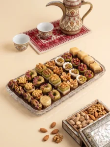 Cashew Delight Pastry Assortment with Dates