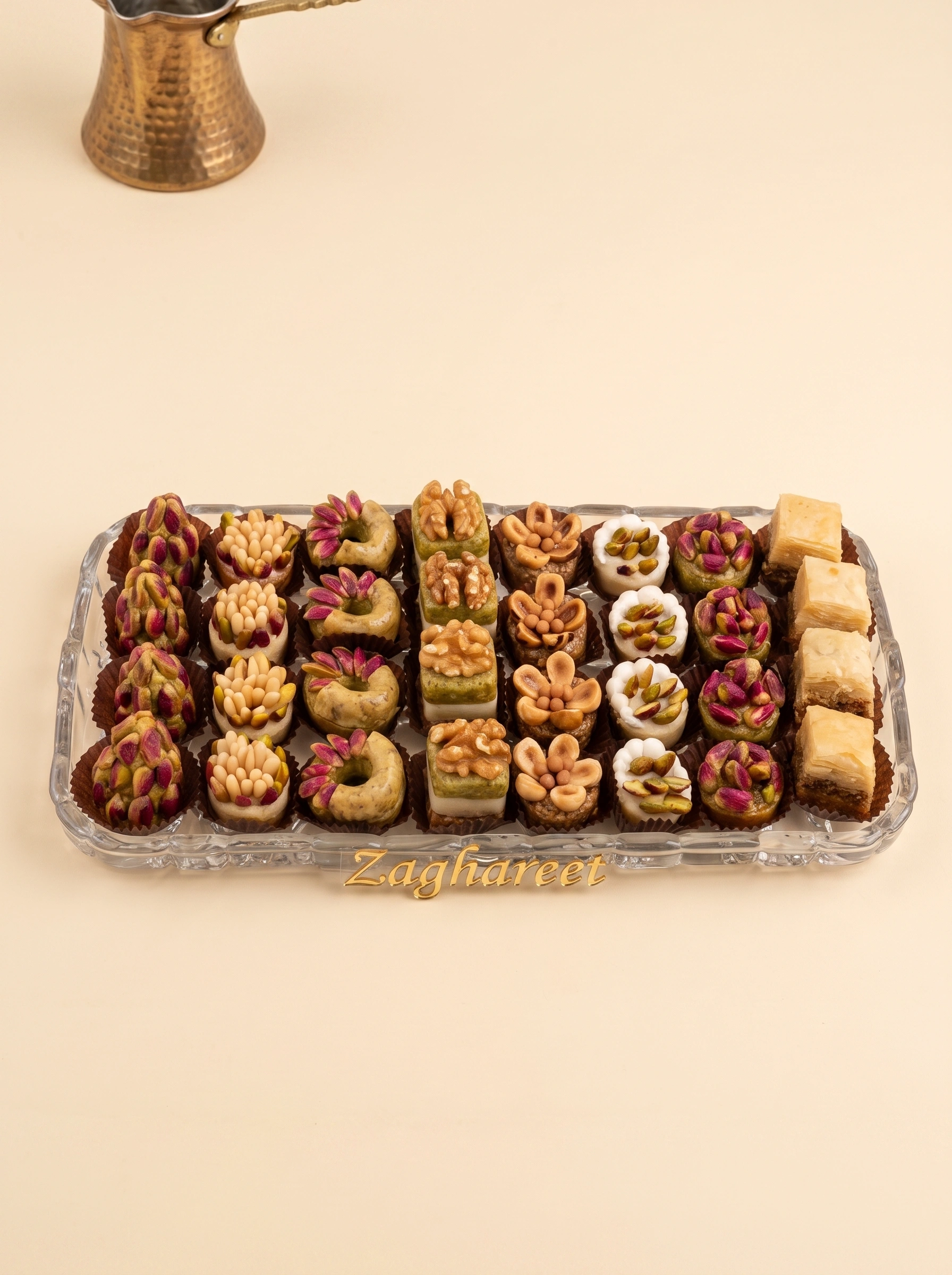 Cashew Delight Pastry Assortment with Dates