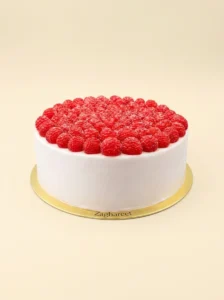 Custom Wedding Cake with Framboise Flavor