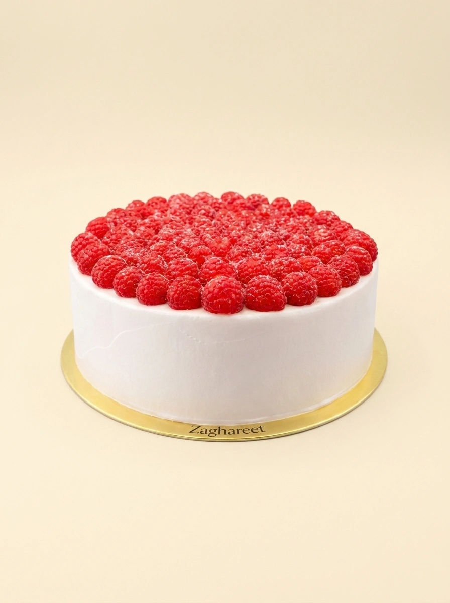 Custom Wedding Cake with Framboise Flavor