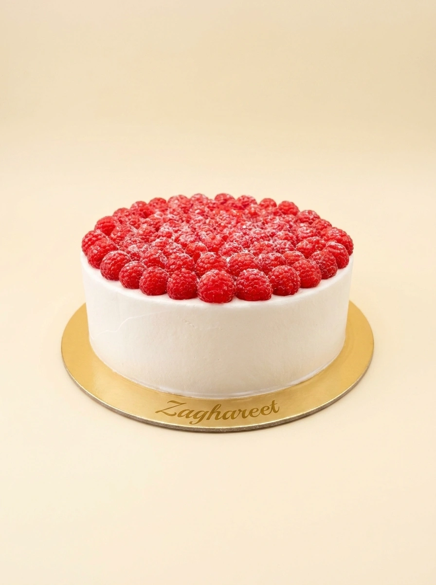 Custom Wedding Cake with Framboise Flavor