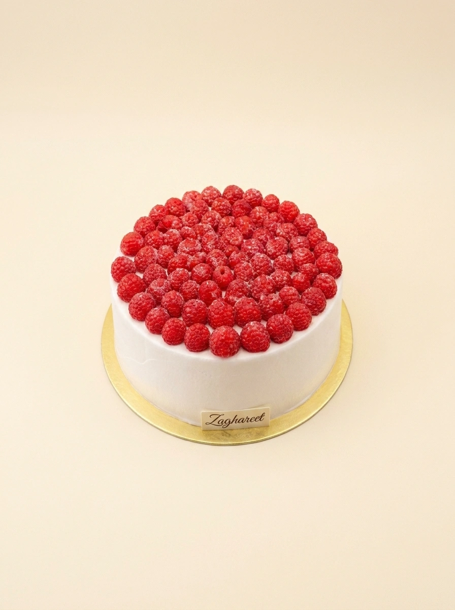 Custom Wedding Cake with Framboise Flavor