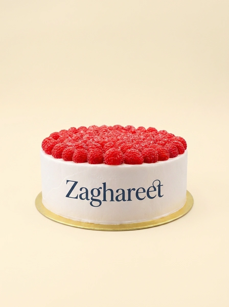 Custom Wedding Cake with Framboise Flavor