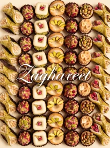 Engagement Pastry Selection with Walnuts and Cashews