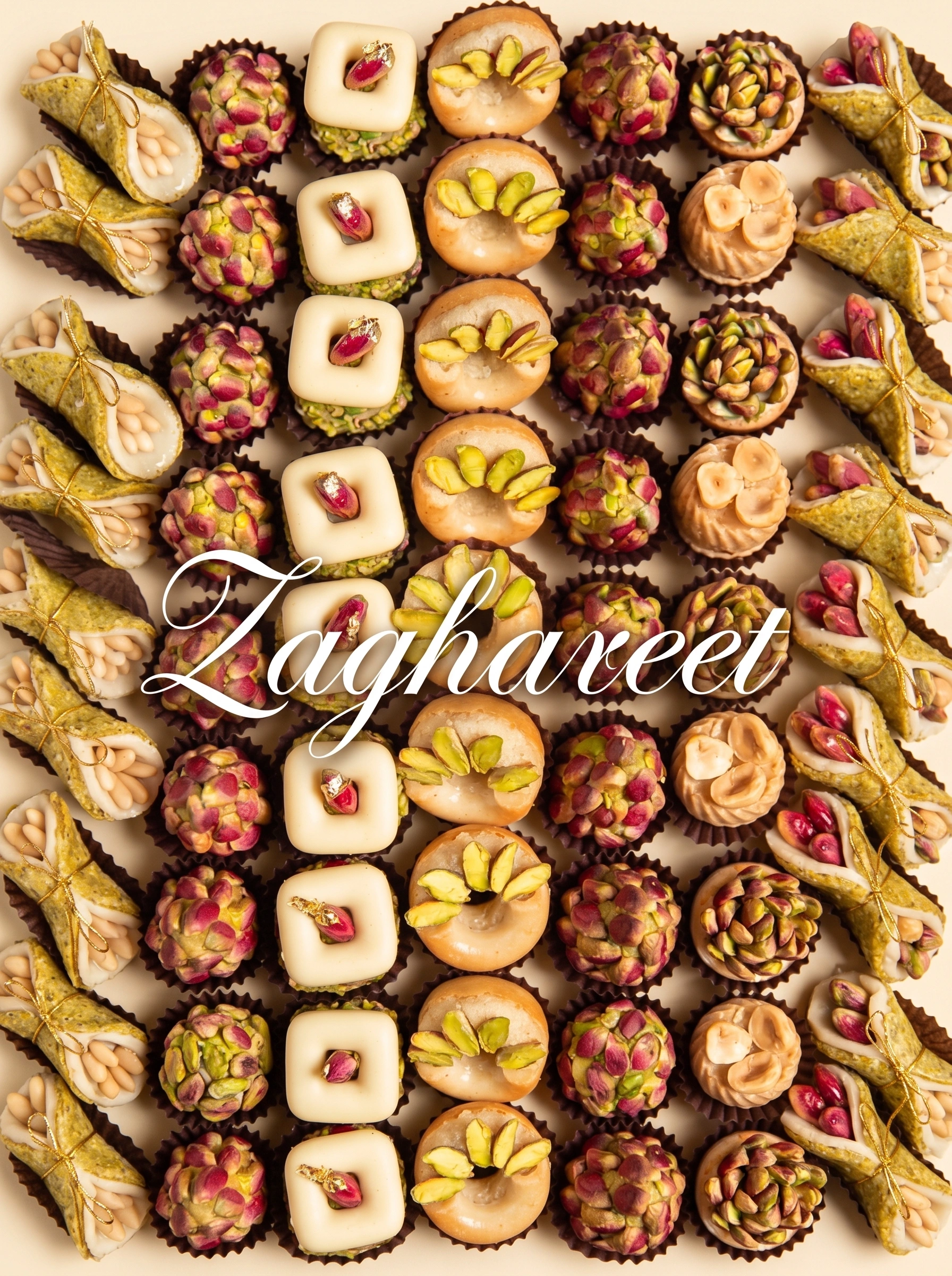 Engagement Pastry Selection with Walnuts and Cashews