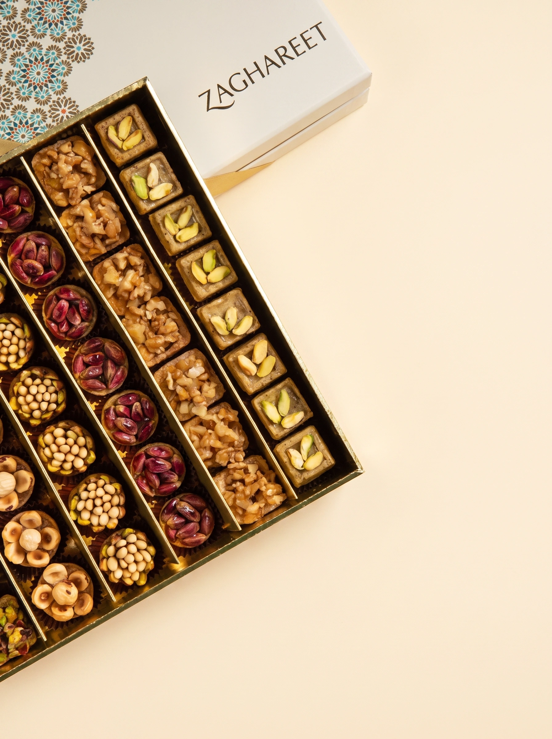 Traditional Moroccan Pastries with Almonds and Honey