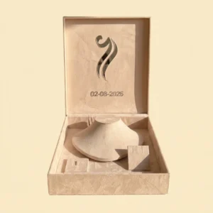 Gift Box Necklace - Handcrafted Bespoke Zaghareet Keepsake
