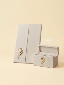 Golden Initials Marriage Contract Book Set