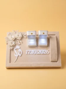 Handcrafted Ring Box for Weddings, Proposals & Ceremonies