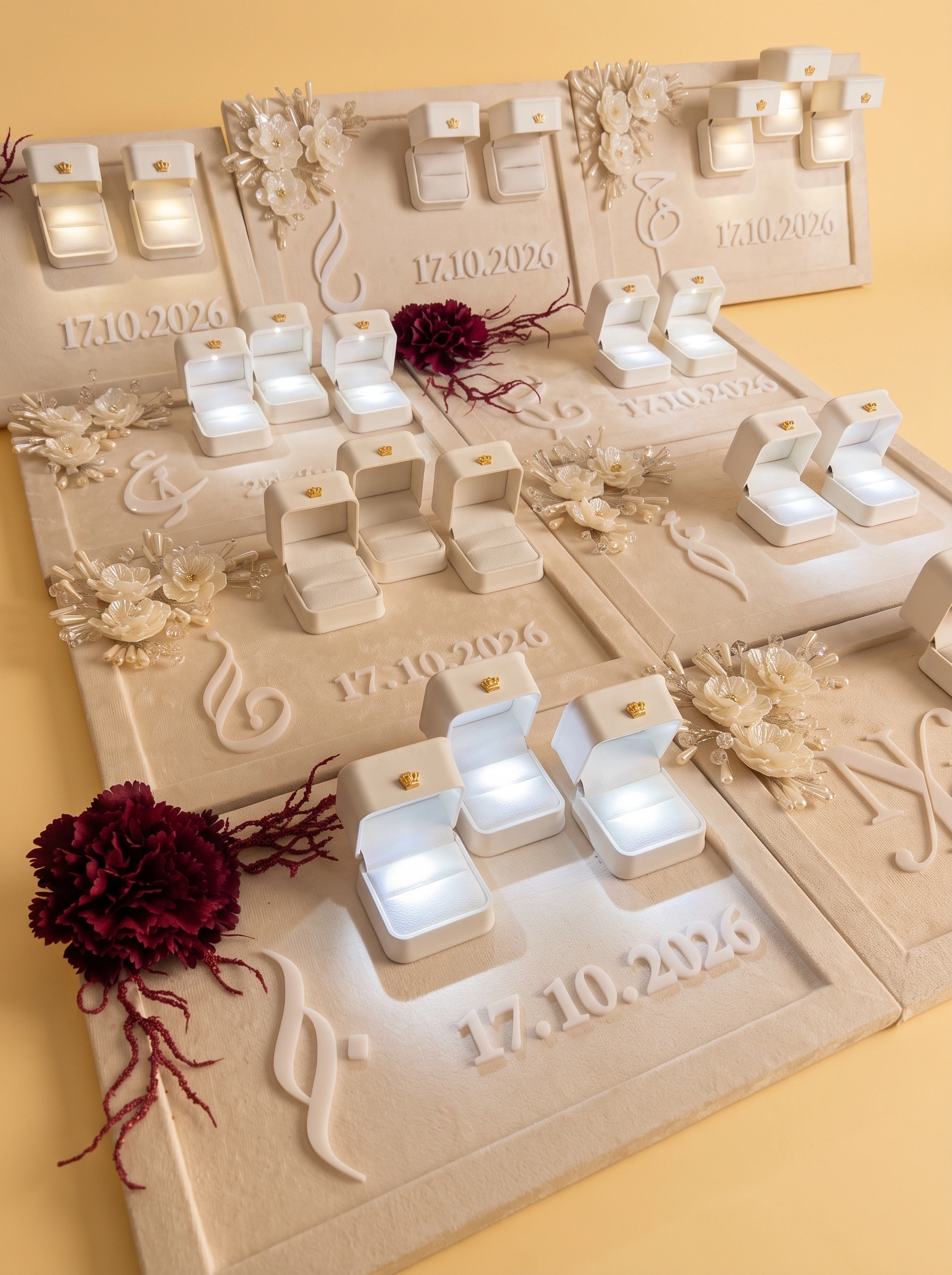 Handcrafted Ring Box for Weddings, Proposals & Ceremonies