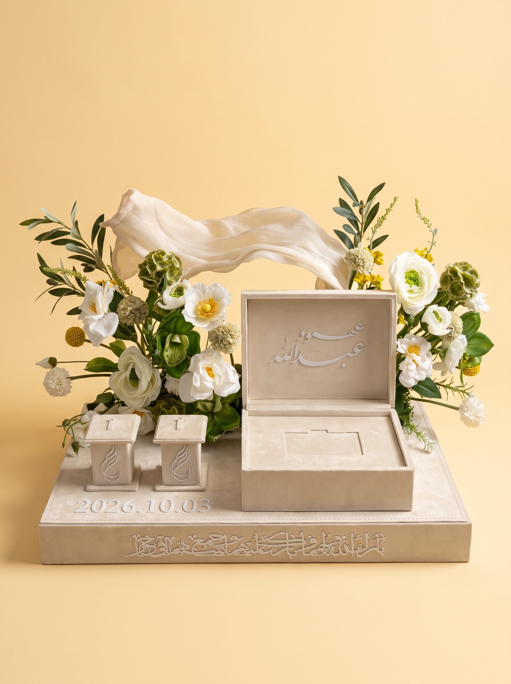 Premium Engagement Gift Basket for the Newly Engaged