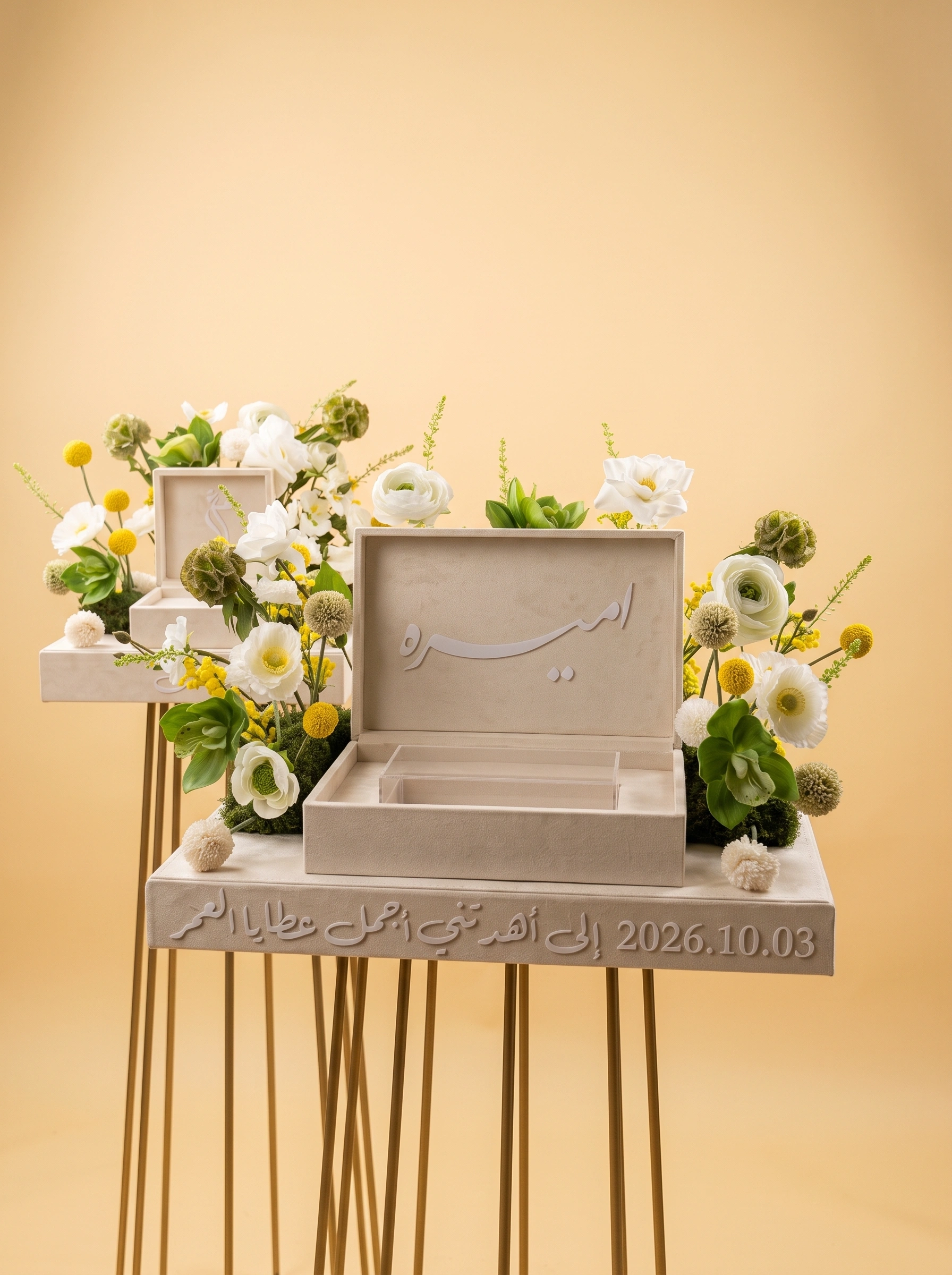 Premium Engagement Gift Basket for the Newly Engaged
