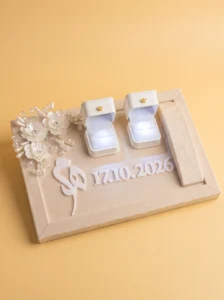 Handcrafted Ring Box for Weddings, Proposals & Ceremonies