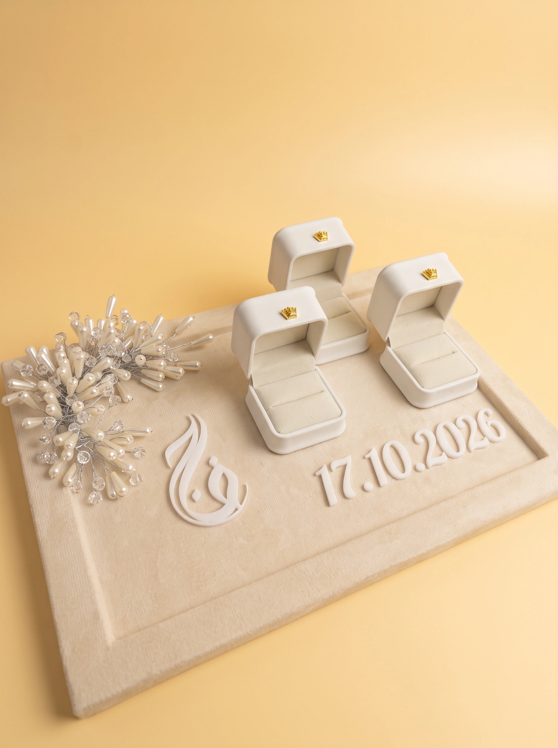Handcrafted Ring Box for Weddings, Proposals & Ceremonies
