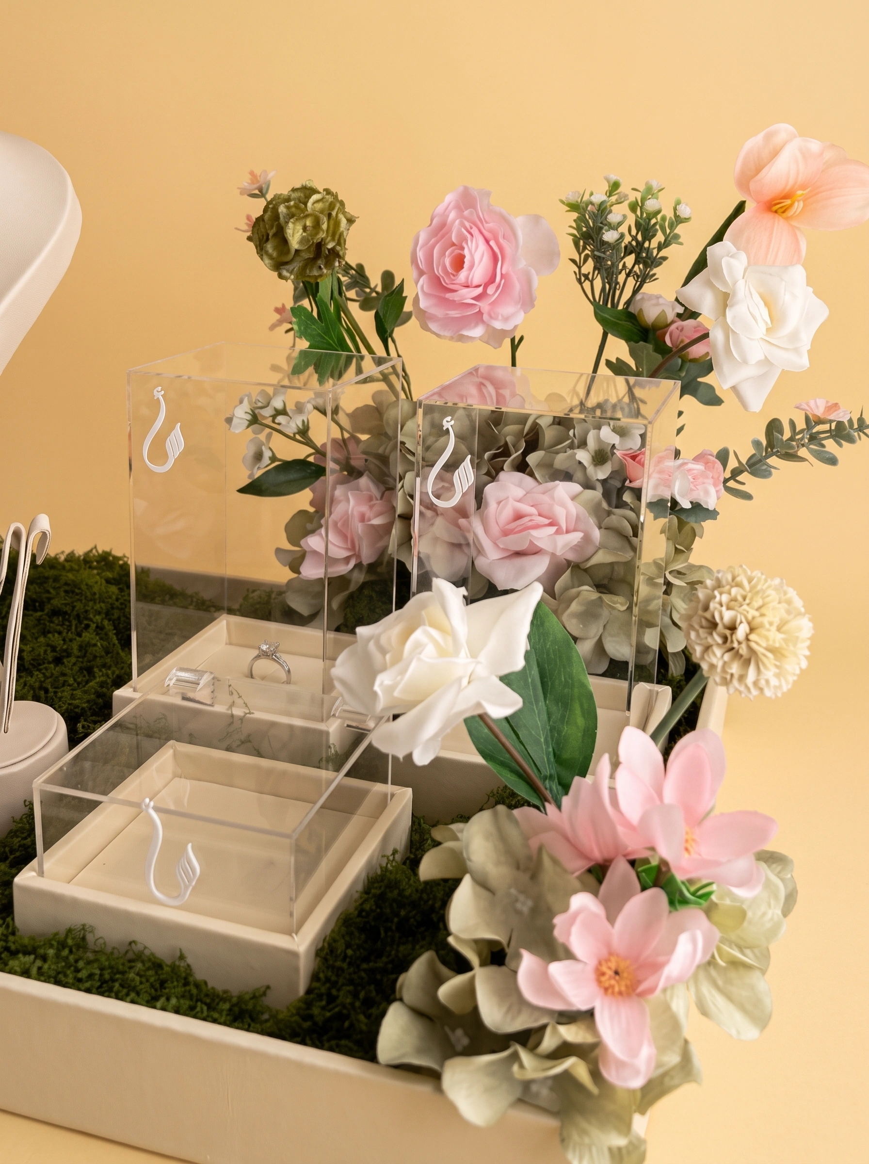 Premium Wedding Basket Gift Set for the Happy Couple