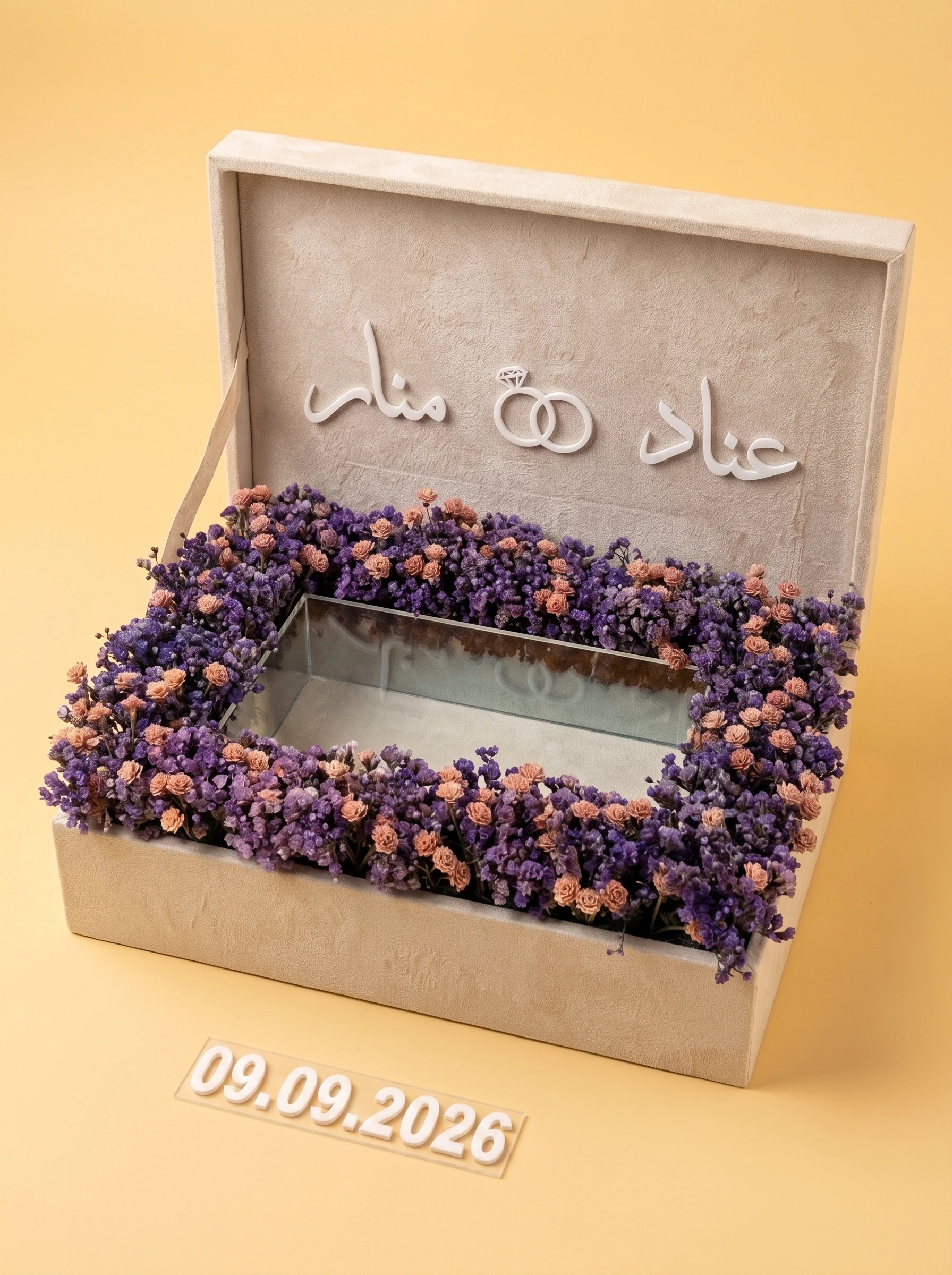 Bridal Keepsake Box for Wedding Day Memories