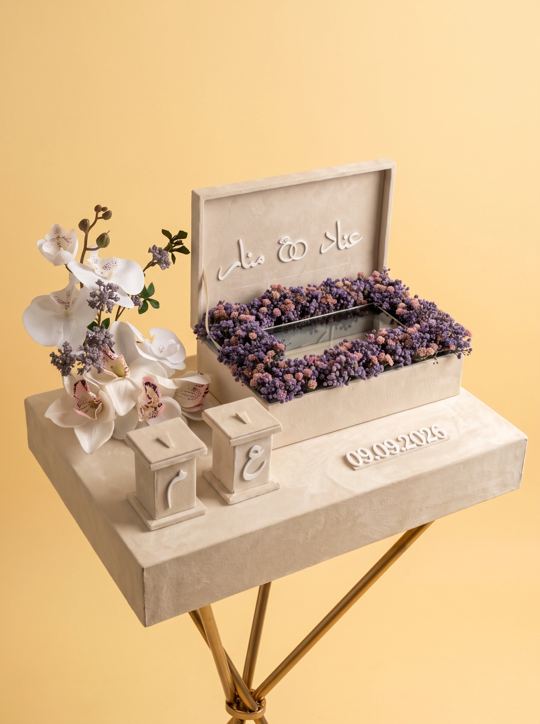 Bridal Keepsake Box for Wedding Day Memories