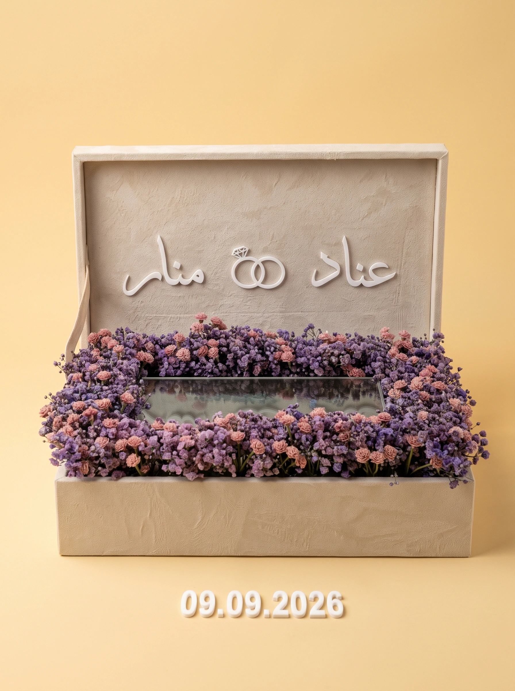 Bridal Keepsake Box for Wedding Day Memories