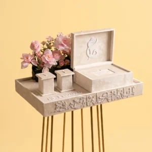 bridal ring boxes - Handcrafted Bespoke Bridal Ring Boxes by Zaghareet