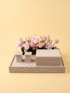 Elegant Bridal Ring Boxes for Wedding Day Rings
