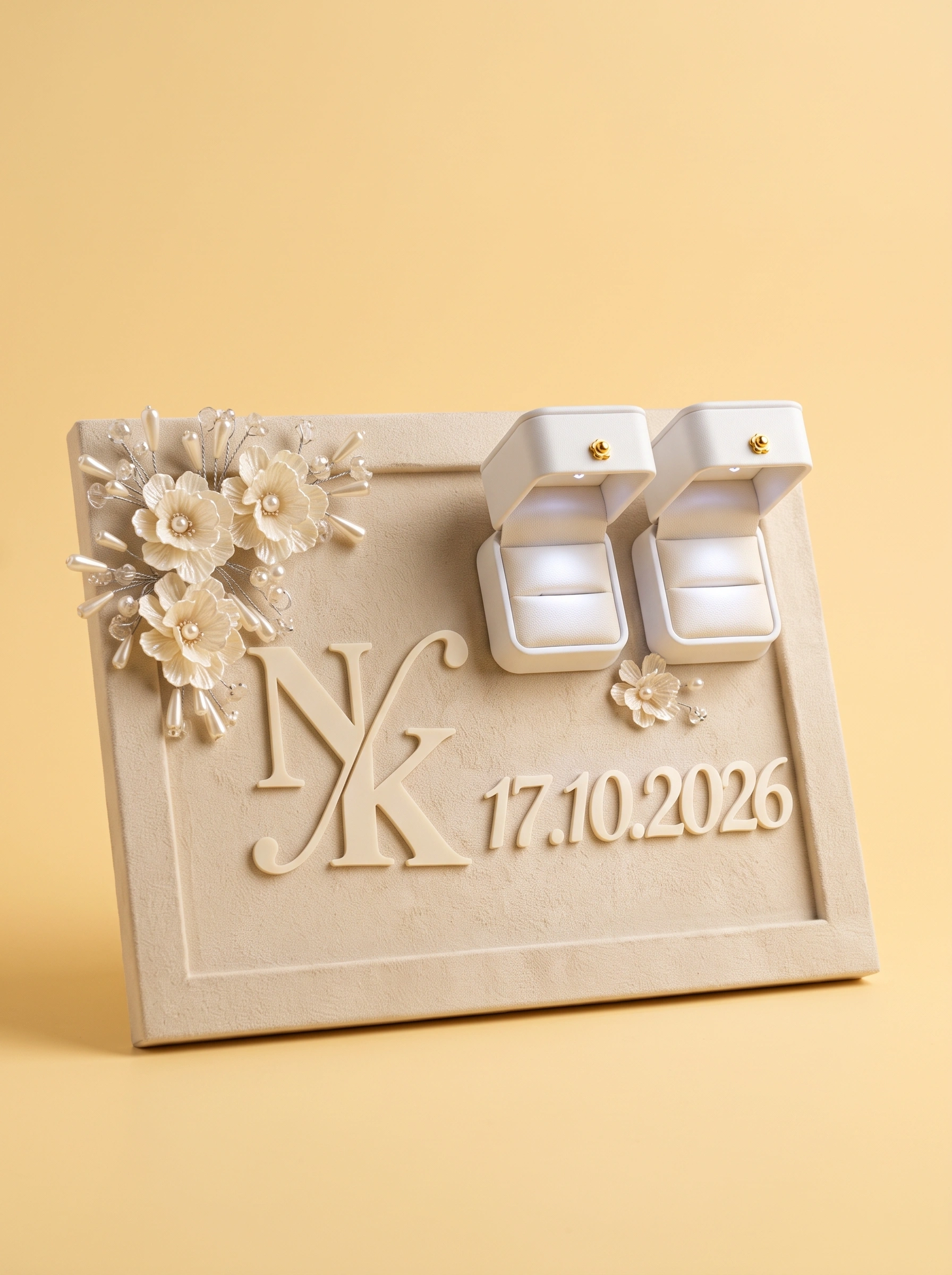 Handcrafted Ring Box for Weddings, Proposals & Ceremonies