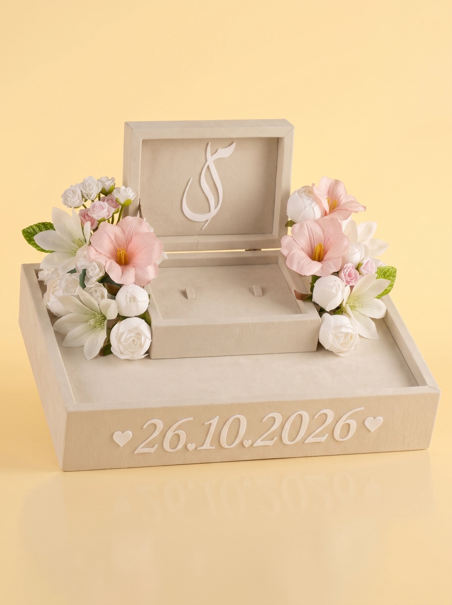 Porta Anillos Boda de Lujo para el Día Perfecto