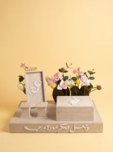 Luxury Velvet Ring Box for Wedding & Engagement Rings
