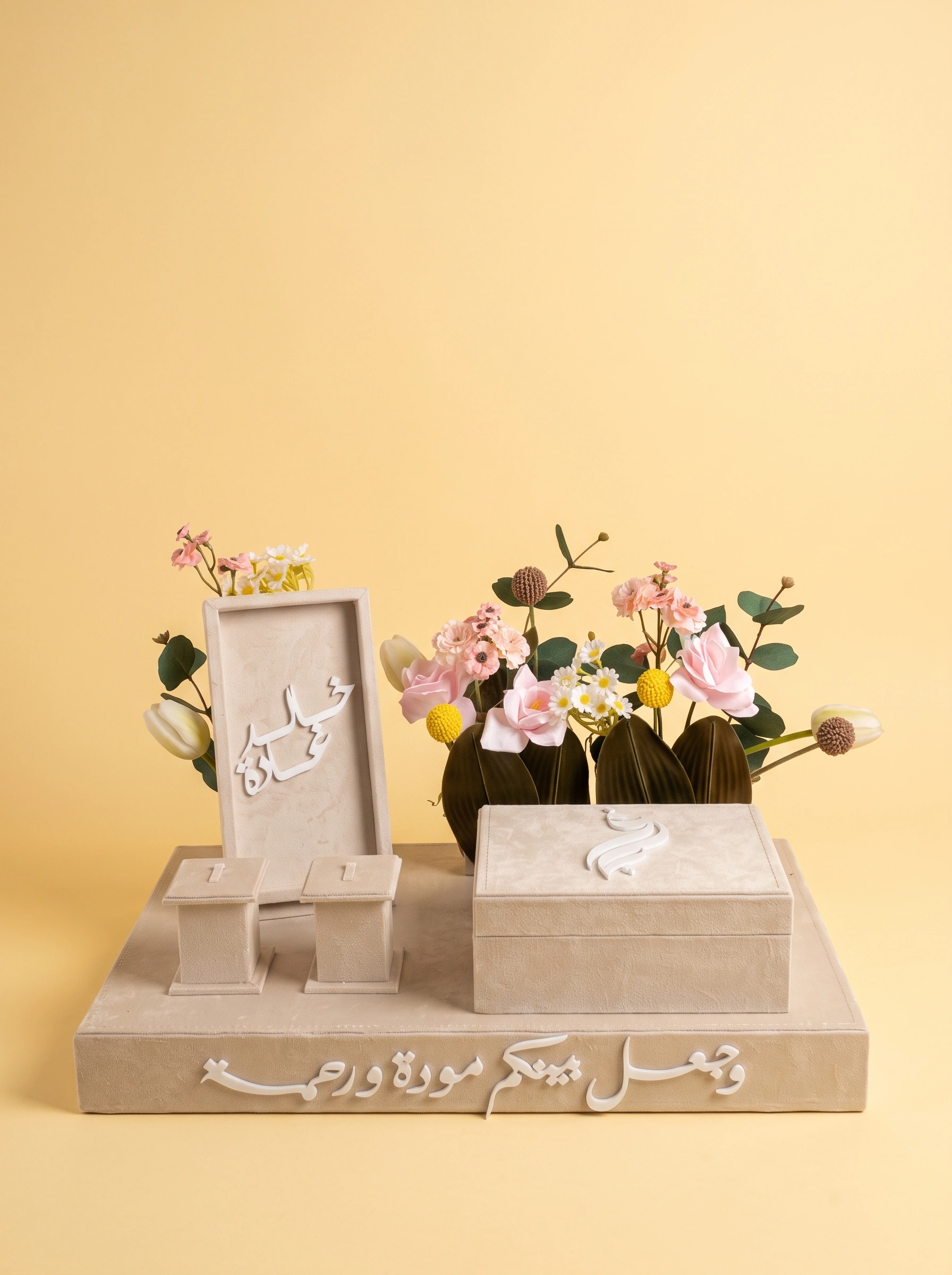 Luxury Velvet Ring Box for Wedding & Engagement Rings