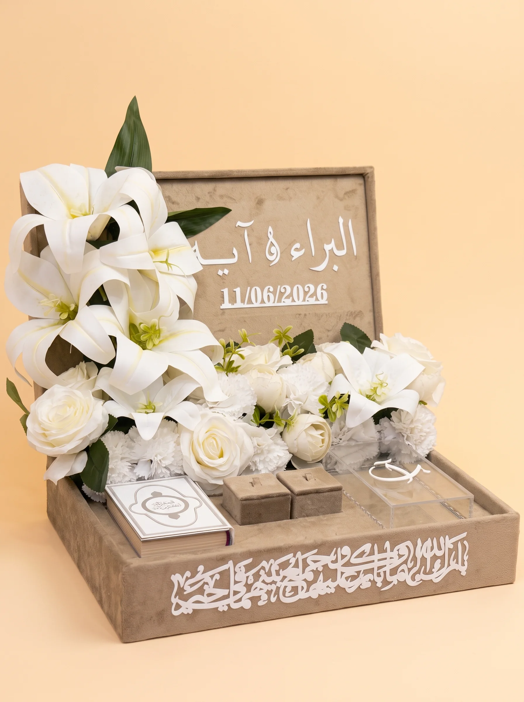 Bridal Shower Pamper Gift Box: Personalised Keepsake in 10 Designs