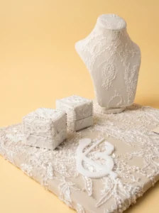 Idée Cadeau Marié : Coffret en Dentelle Sublime, 4 Pièces