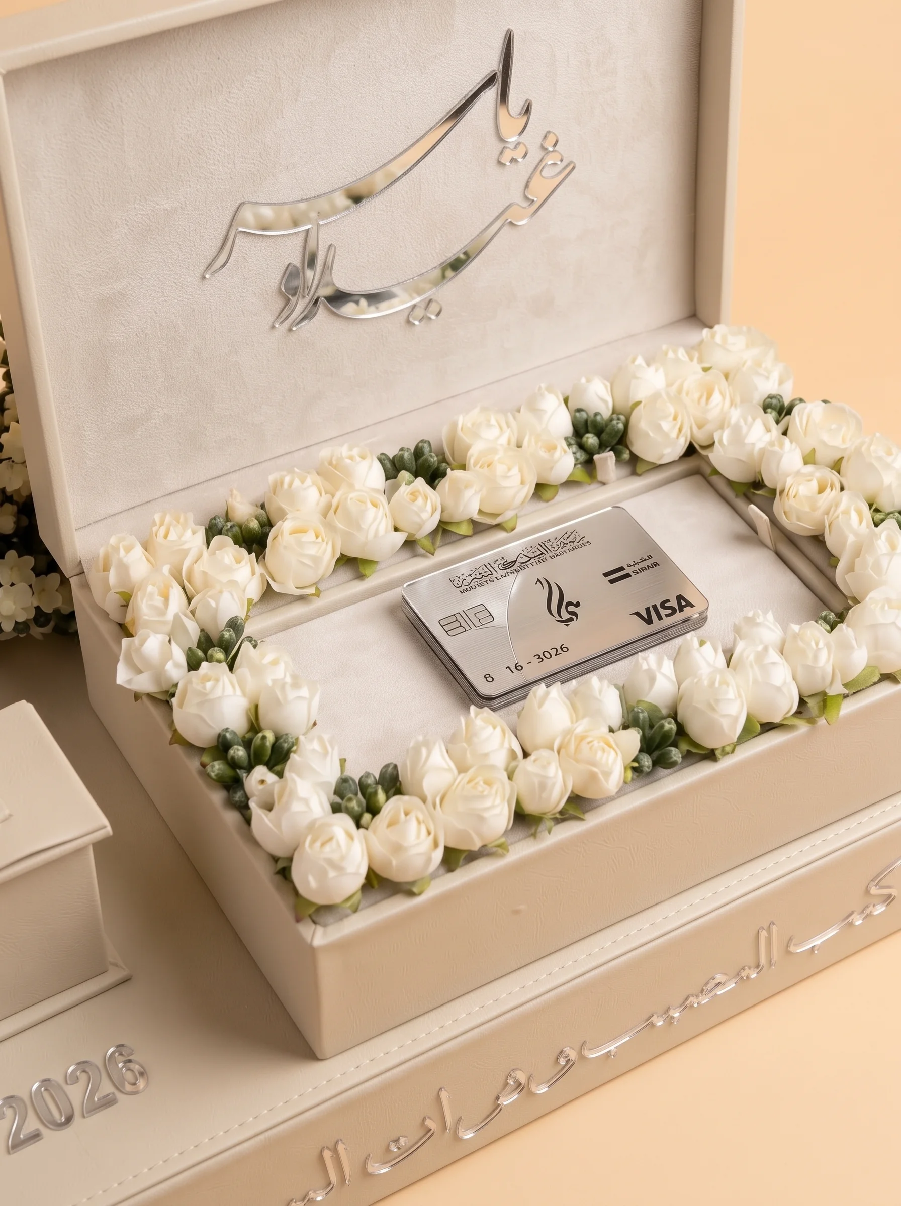 Personalized Engagement Gifts: Handmade Ring Tray with Names & Date